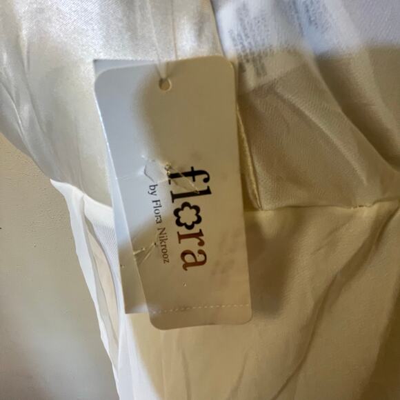 NWT 1X Ivory White Angelic Fairycore Ethereal Satin and Chiffon Gown Bridal - Picture 4 of 8